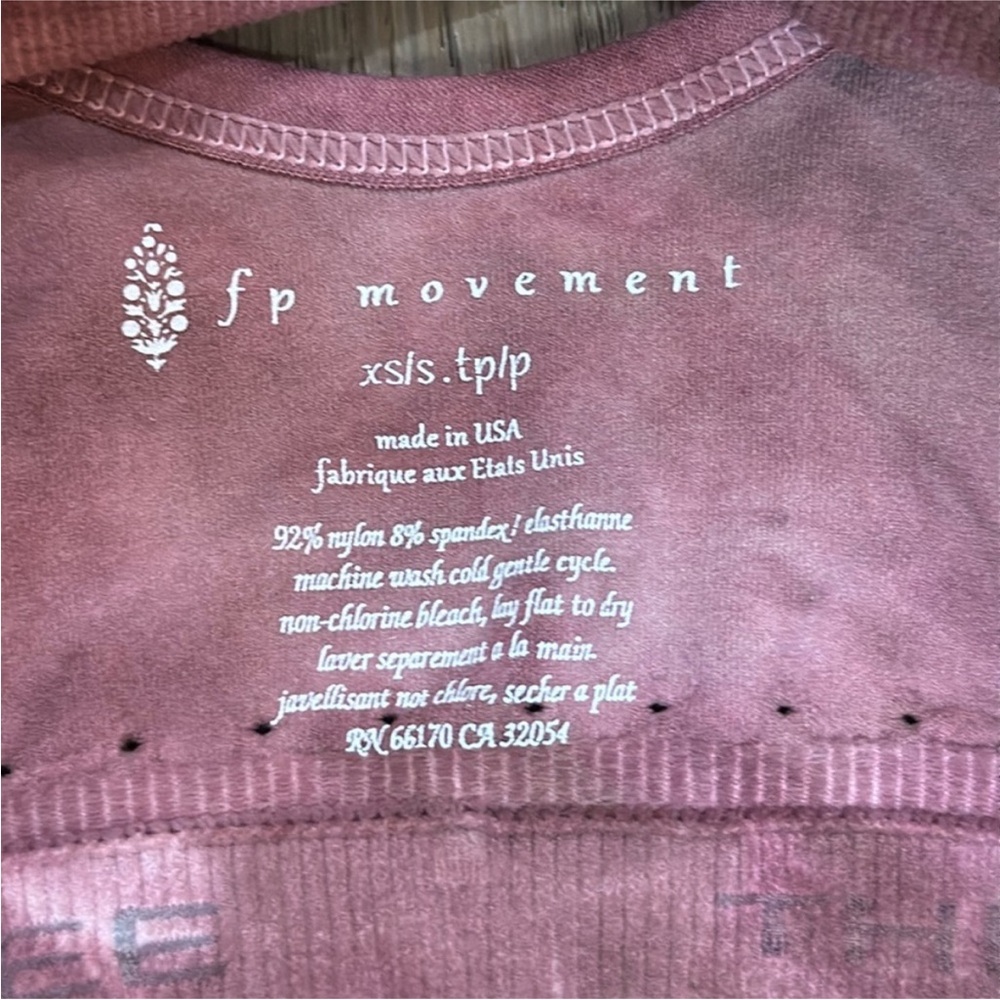 FREE PEOPLE | NWOT Tie Dye Sports Bra and Legging Set - Picture 4 of 4